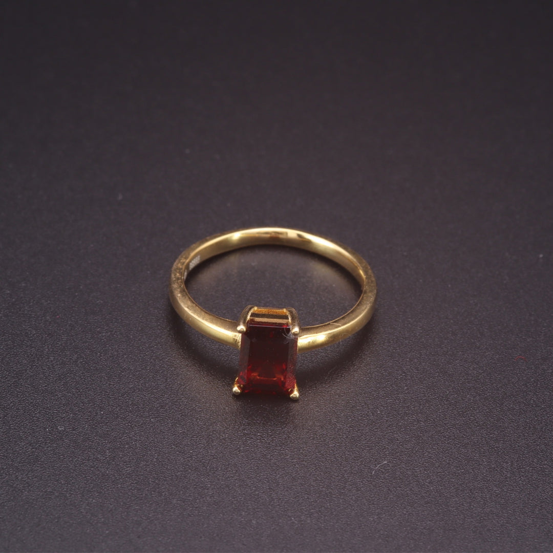 Princess Garnet Ring