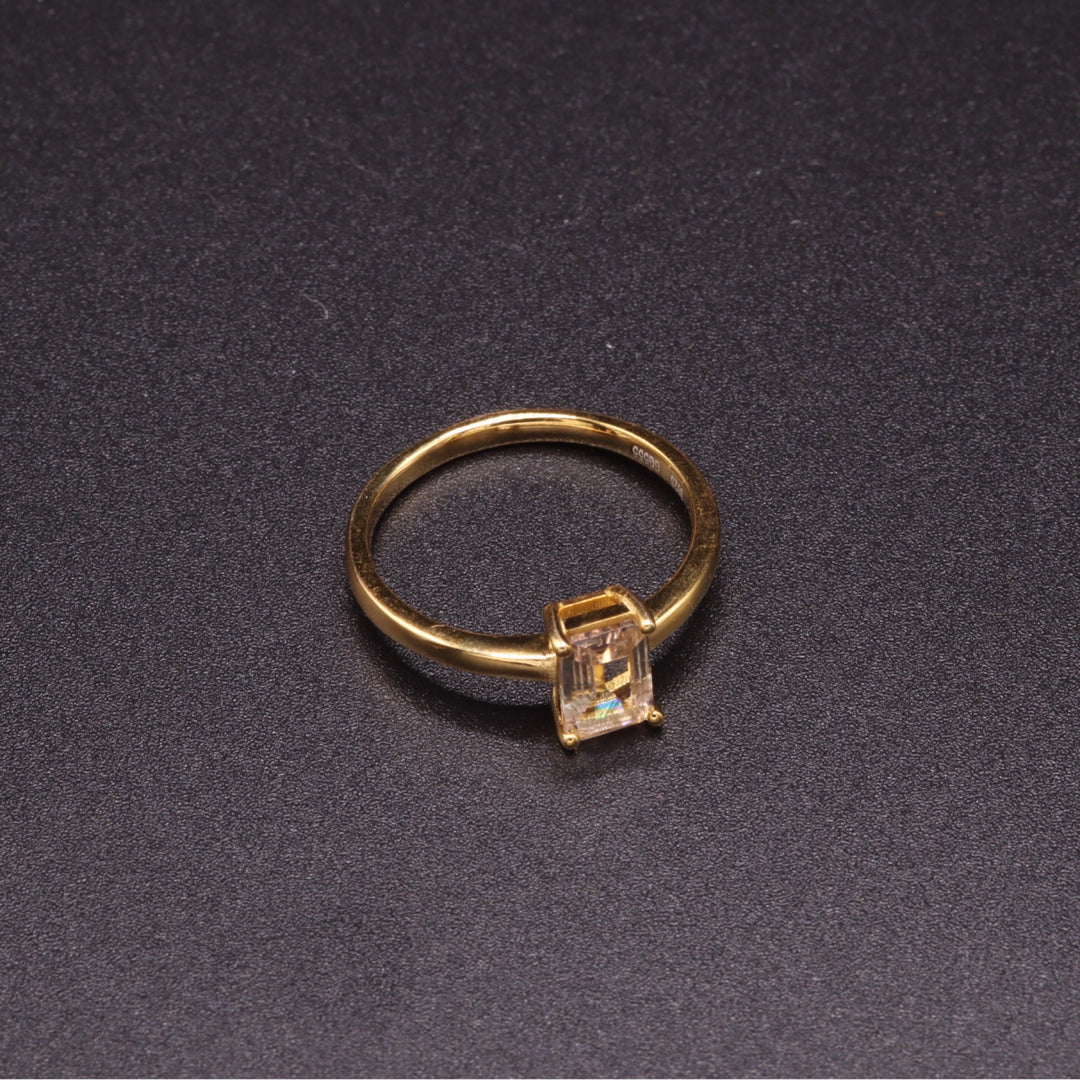 Princess Citrin Ring