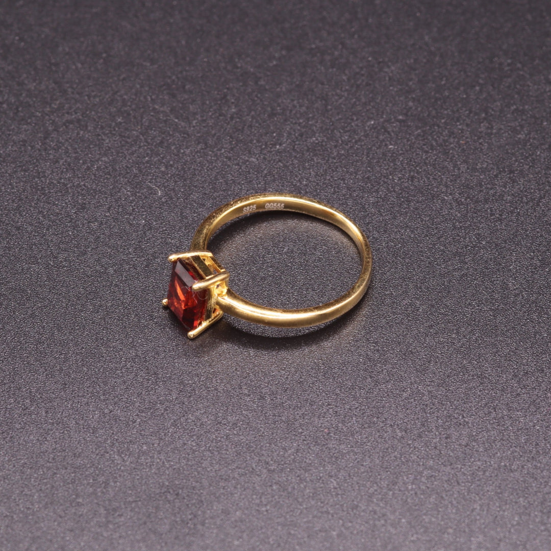 Princess Garnet Ring