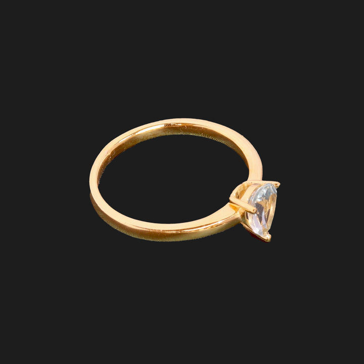 Empress Aquamarine Ring