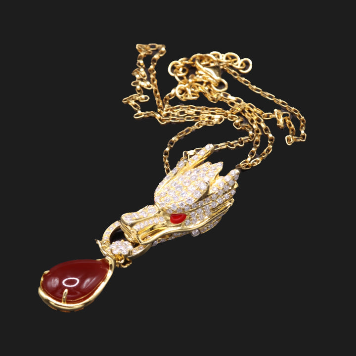 Fire Dragon Necklace