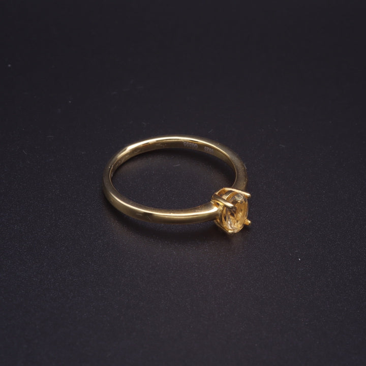 Queen Citrin Ring