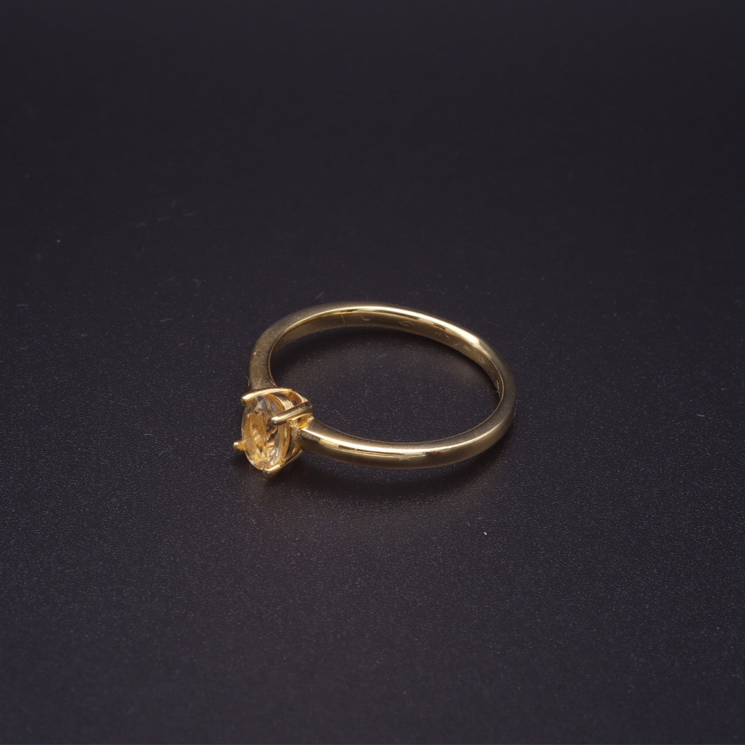 Queen Citrin Ring