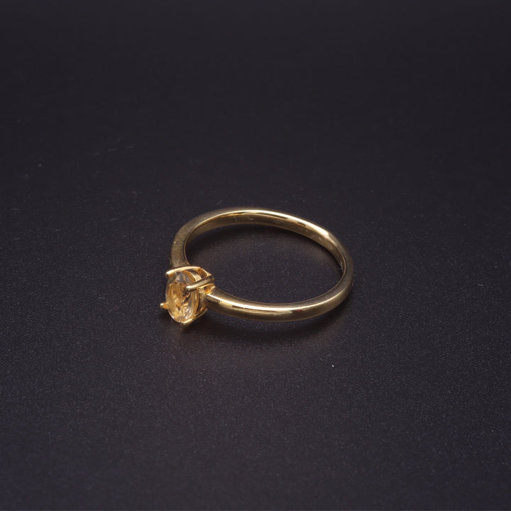 Queen Citrin Ring