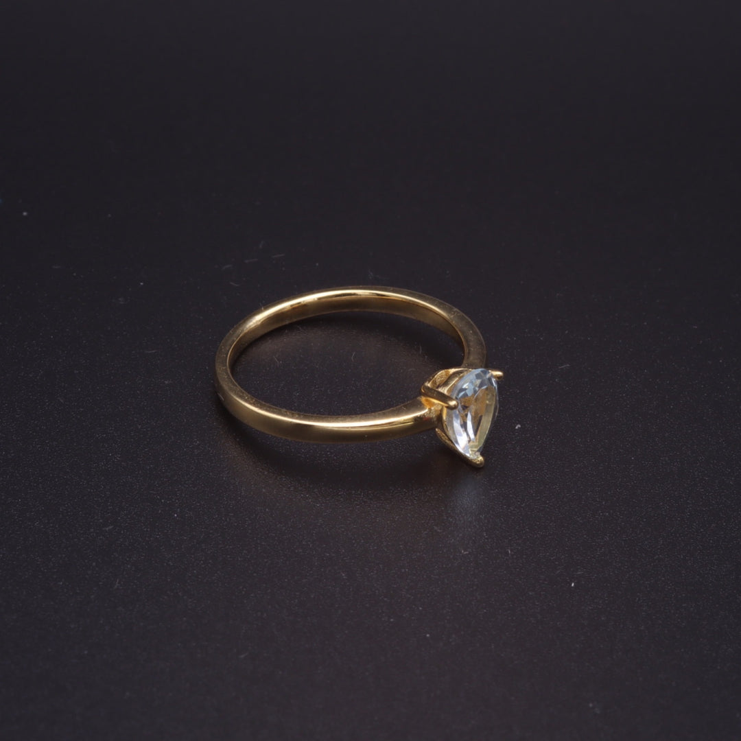 Empress Aquamarine Ring