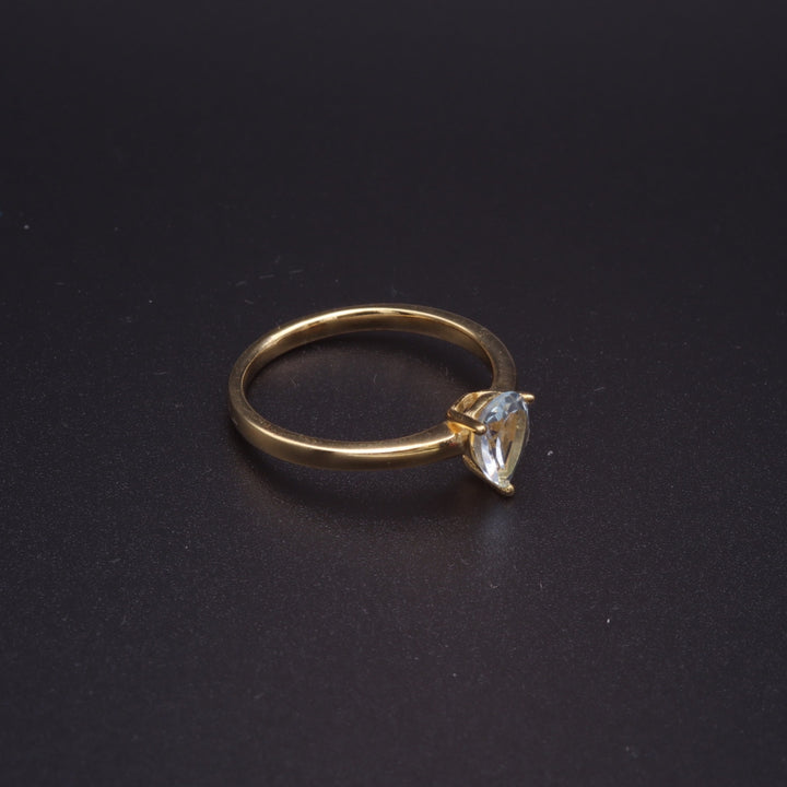 Empress Aquamarine Ring