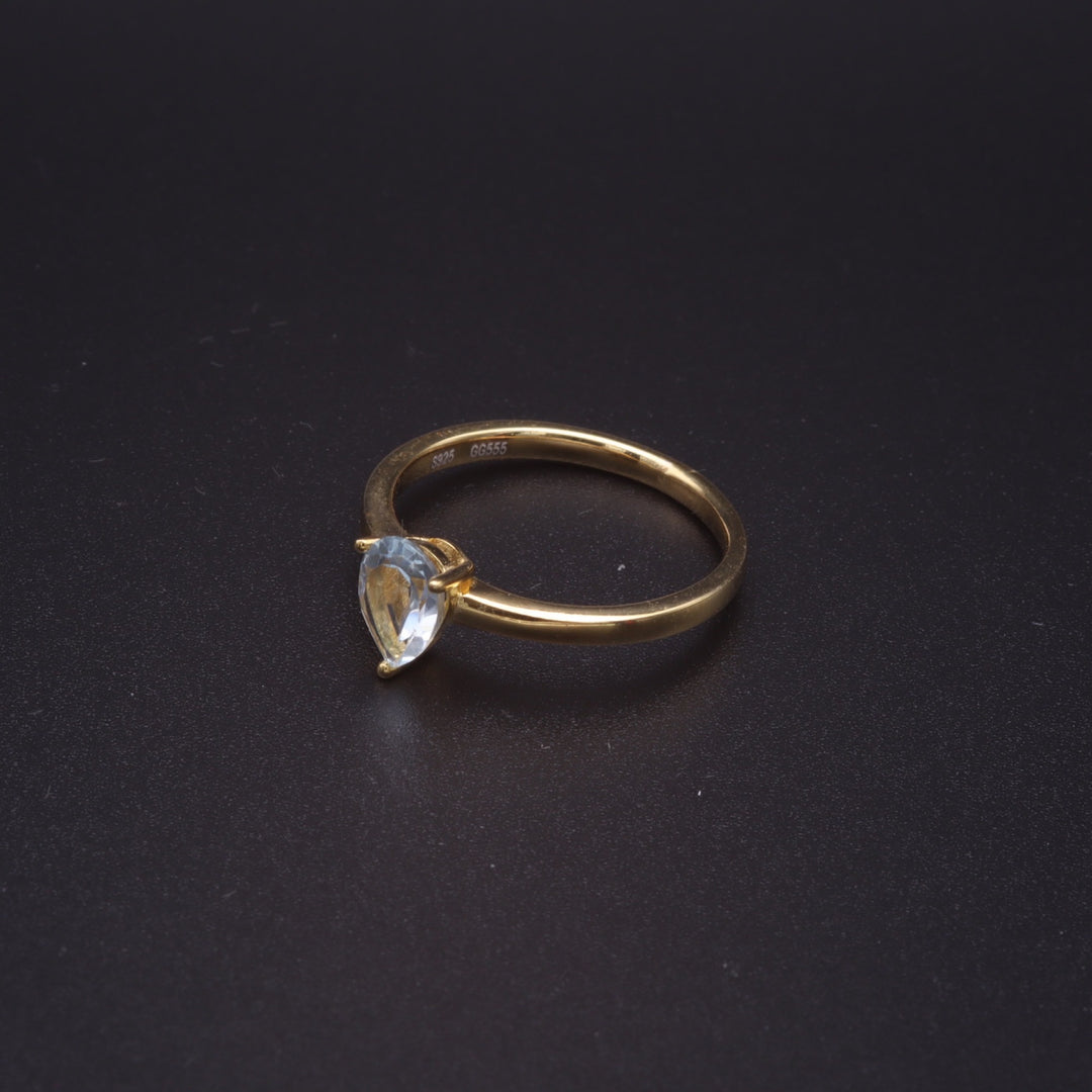 Empress Aquamarine Ring