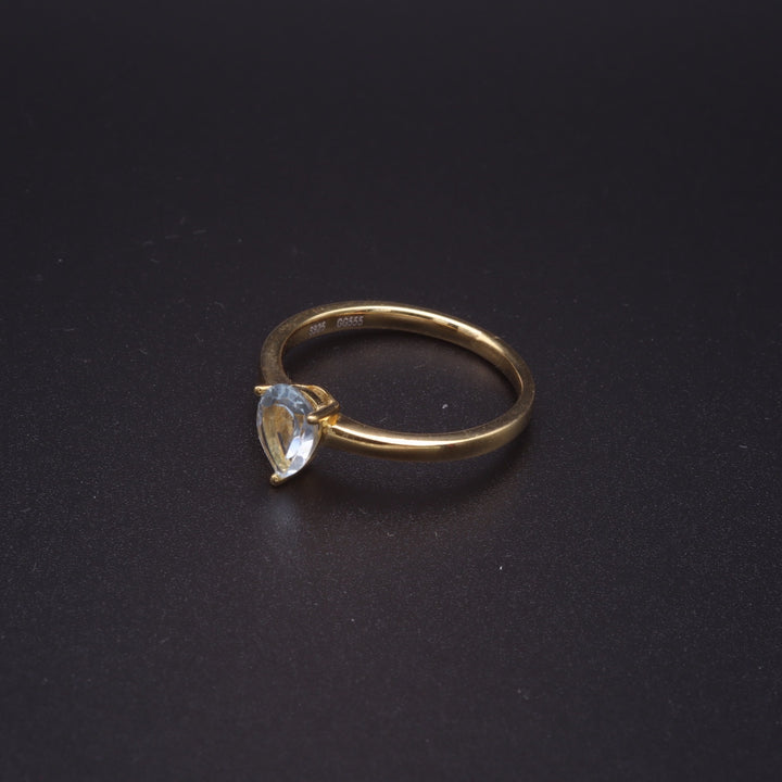 Empress Aquamarine Ring