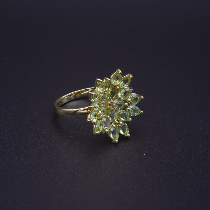 Blossom Peridot Ring