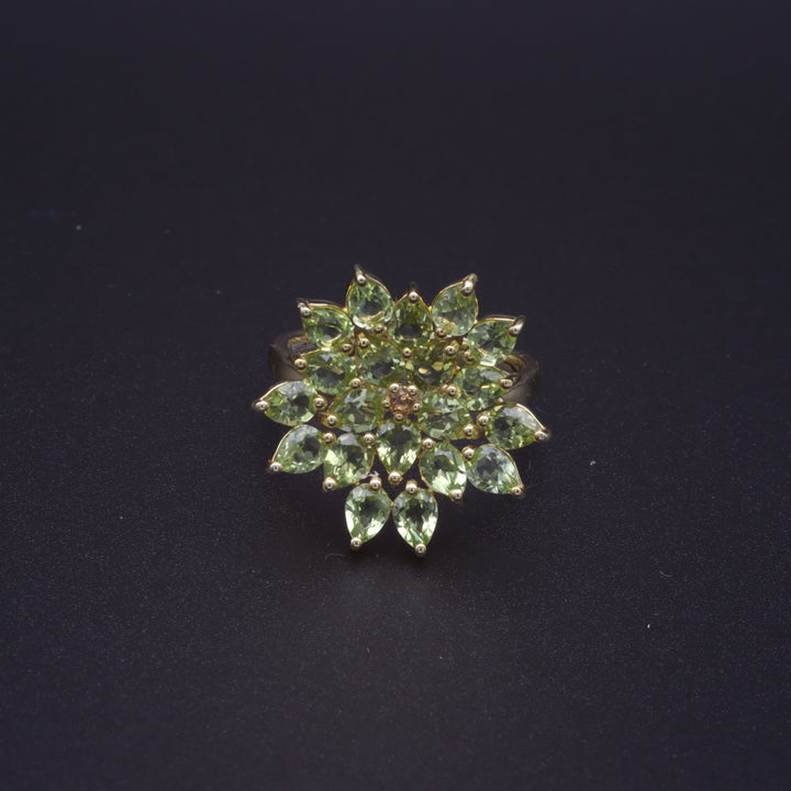 Blossom Peridot Ring