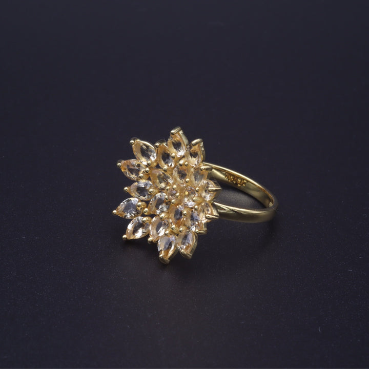 Blossom Citrin Ring