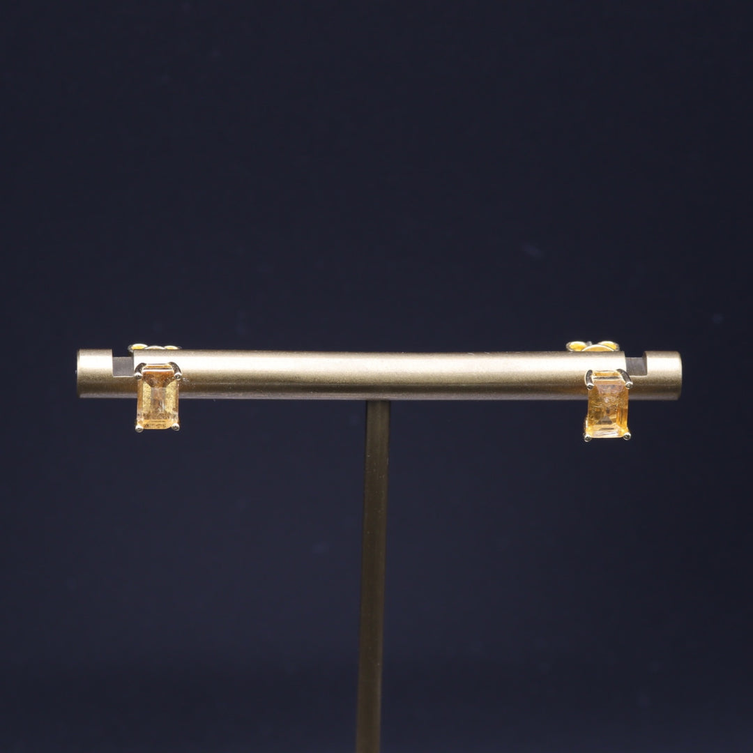 Princess Citrin Earring