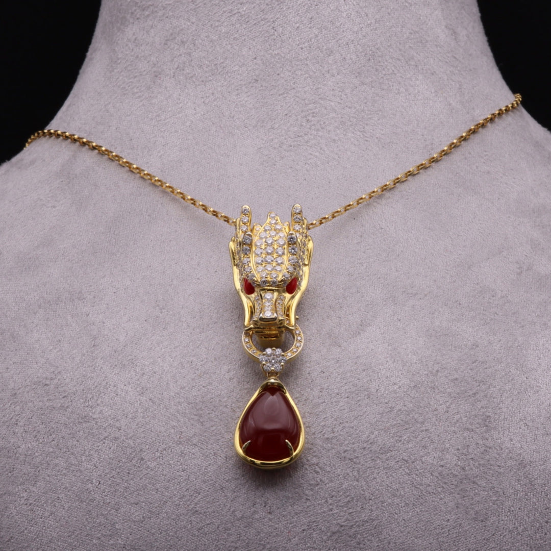 Fire Dragon Necklace