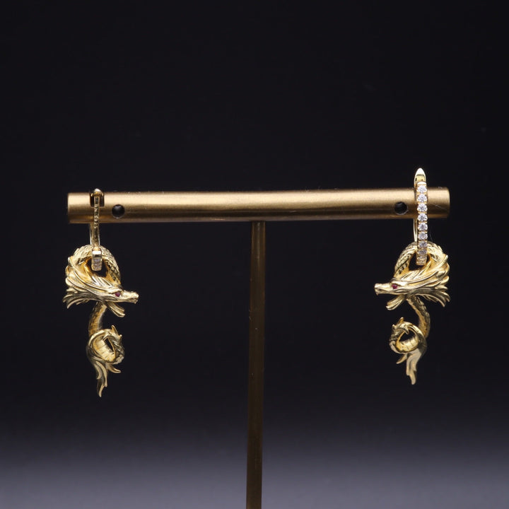 Earth Dragon Empire Earring