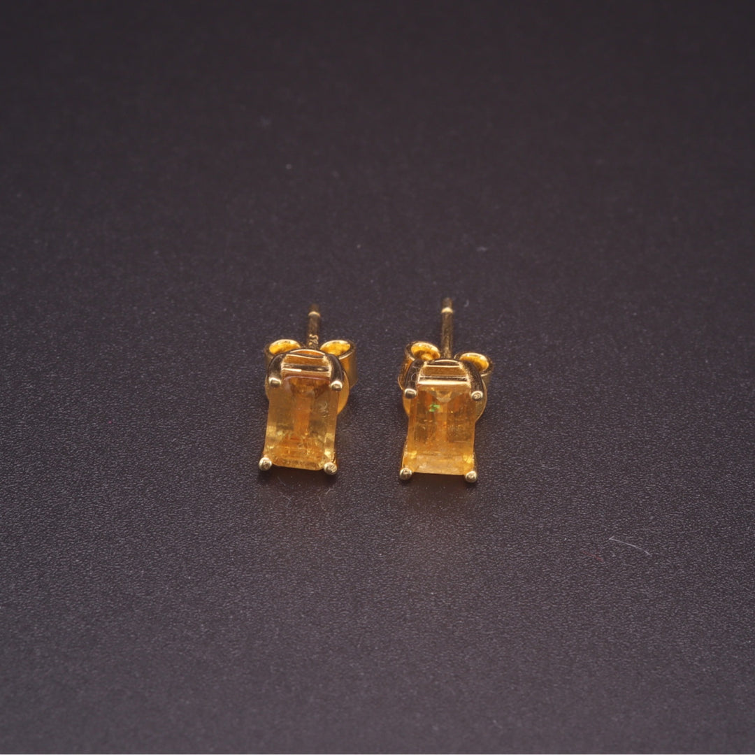Princess Citrin Earring