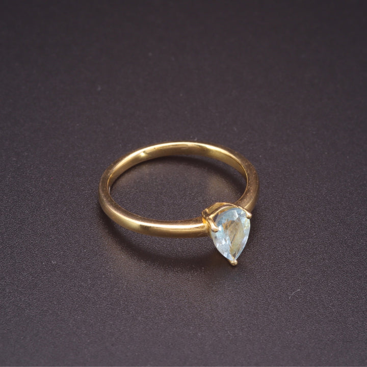 Empress Aquamarine Ring
