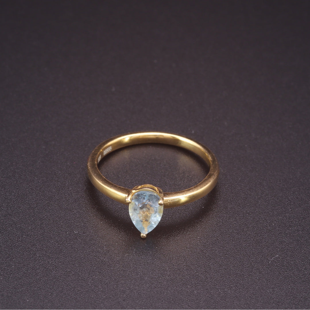Empress Aquamarine Ring