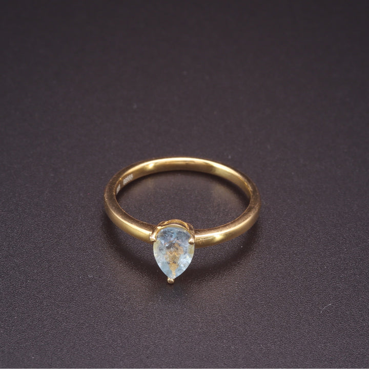 Empress Aquamarine Ring
