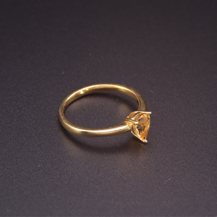 Empress Citrin Ring