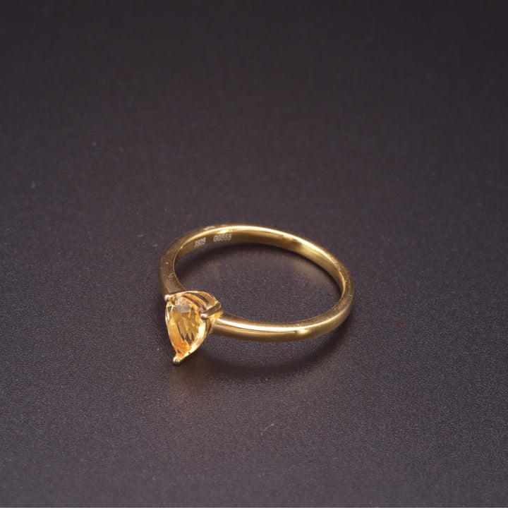 Empress Citrin Ring