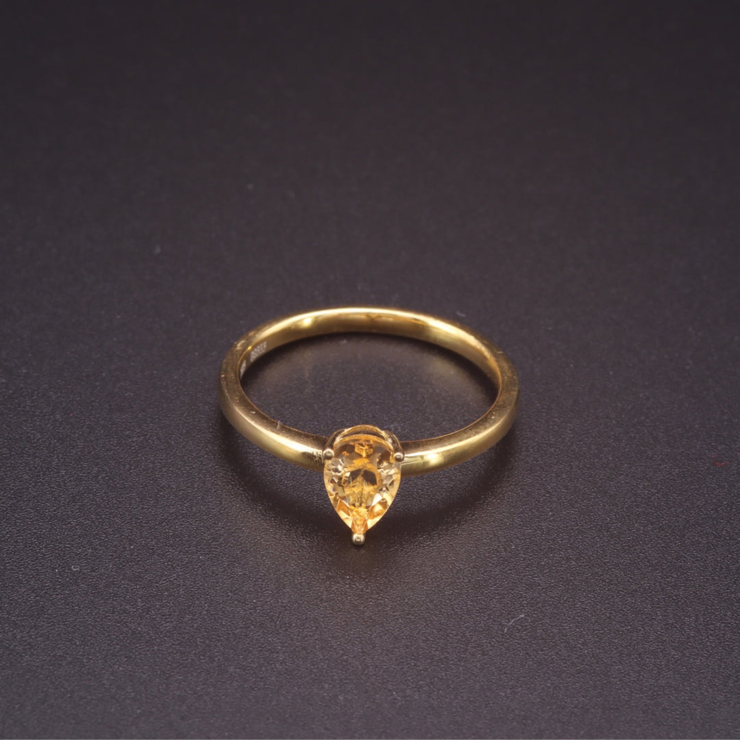 Empress Citrin Ring