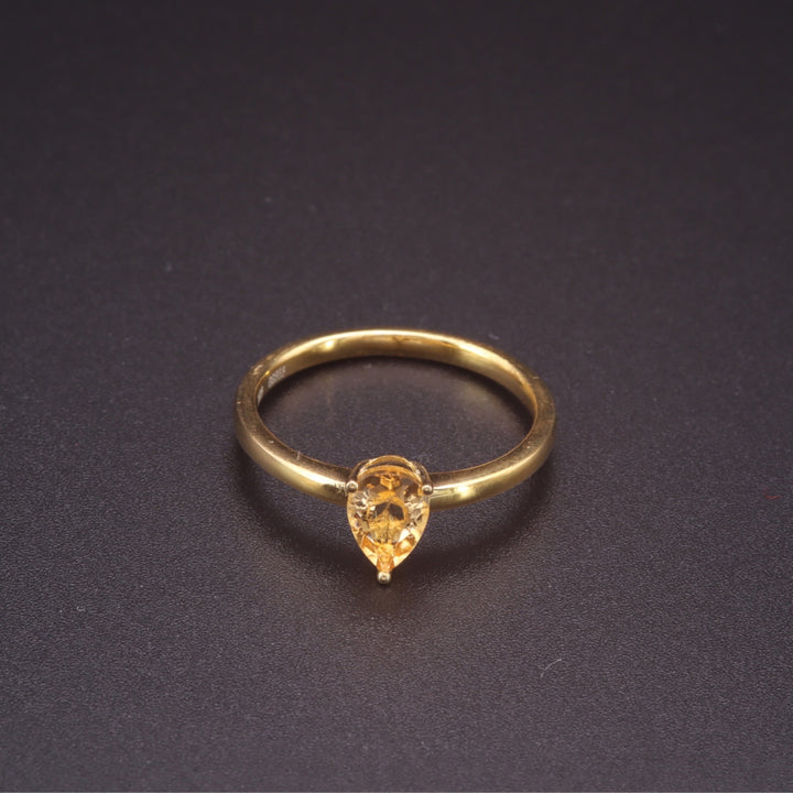 Empress Citrin Ring