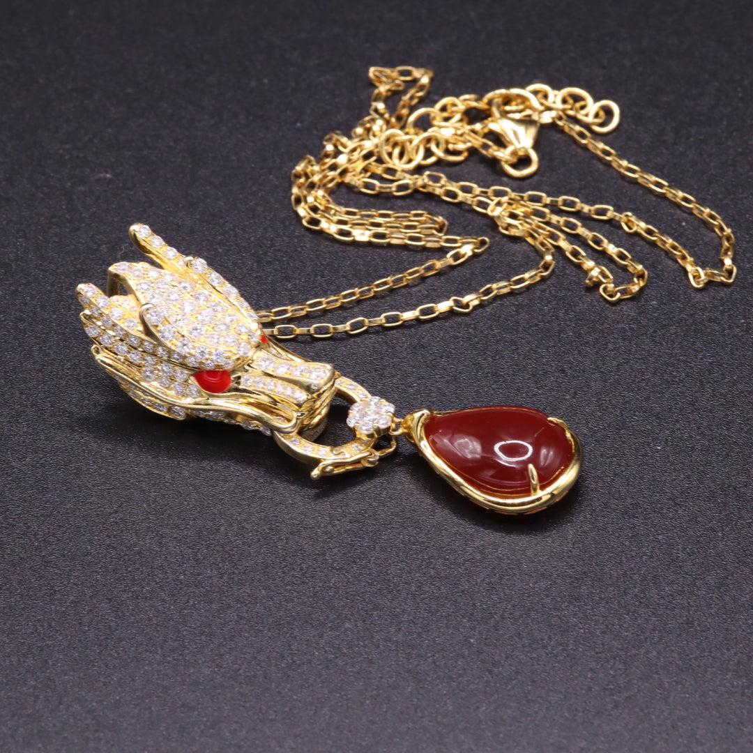 Fire Dragon Necklace