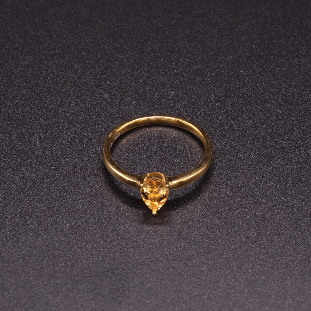 Empress Citrin Ring