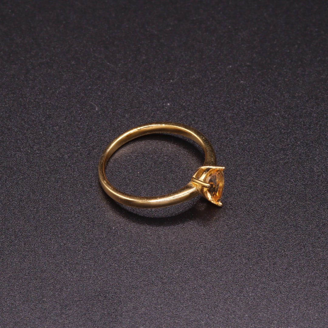 Empress Citrin Ring