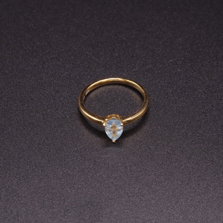 Empress Aquamarine Ring