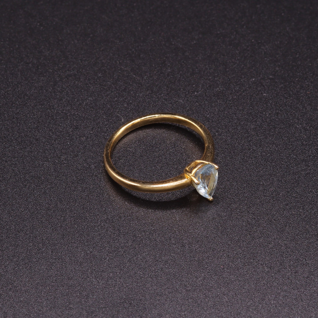 Empress Aquamarine Ring