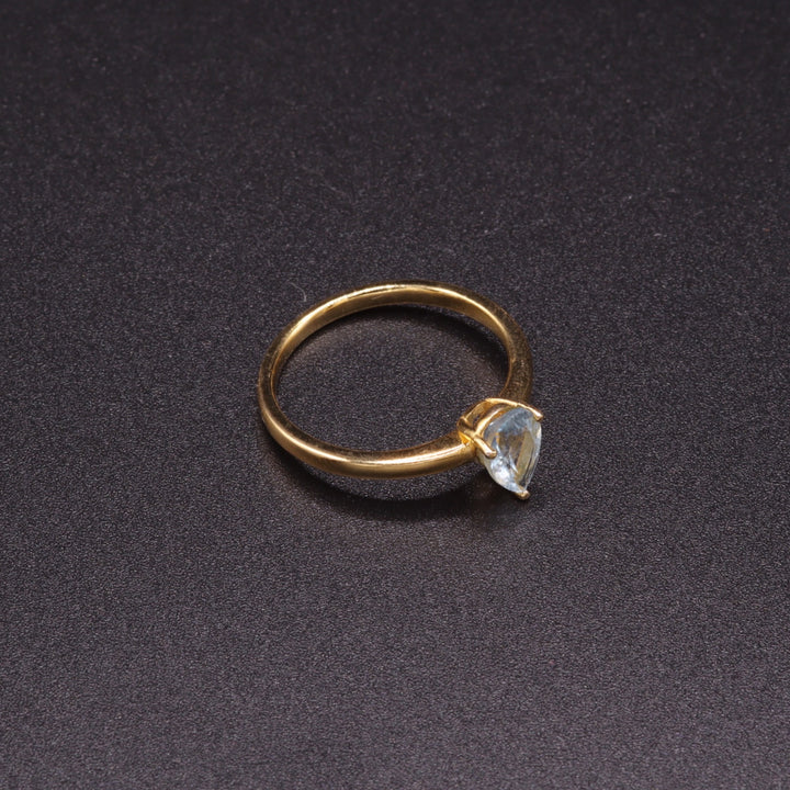 Empress Aquamarine Ring