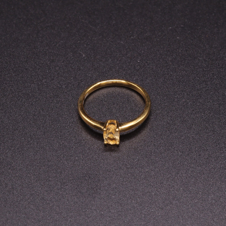 Queen Citrin Ring