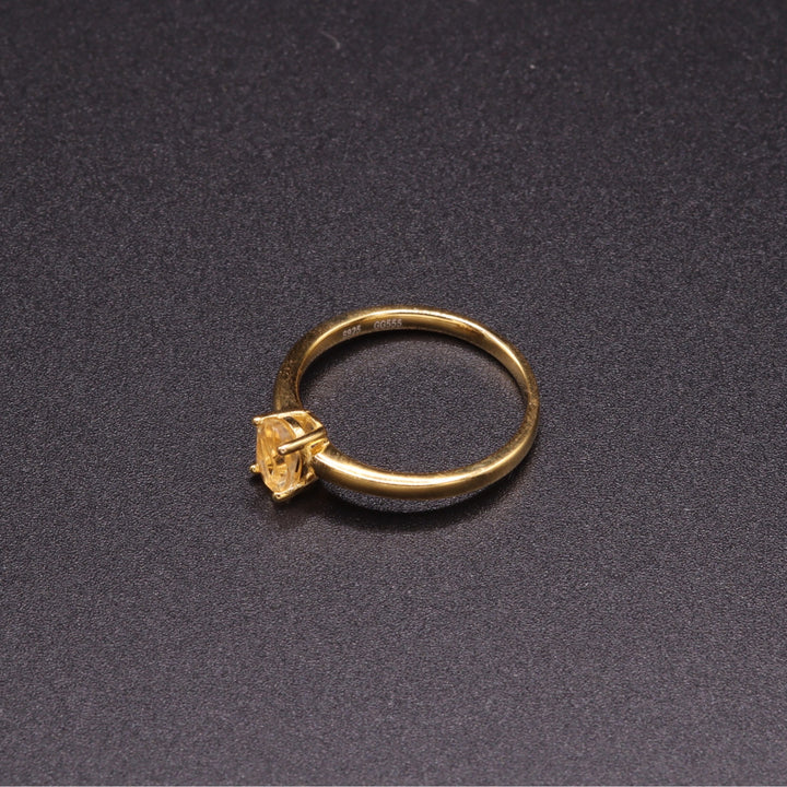 Queen Citrin Ring