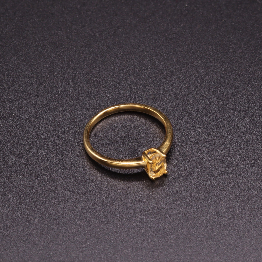 Queen Citrin Ring