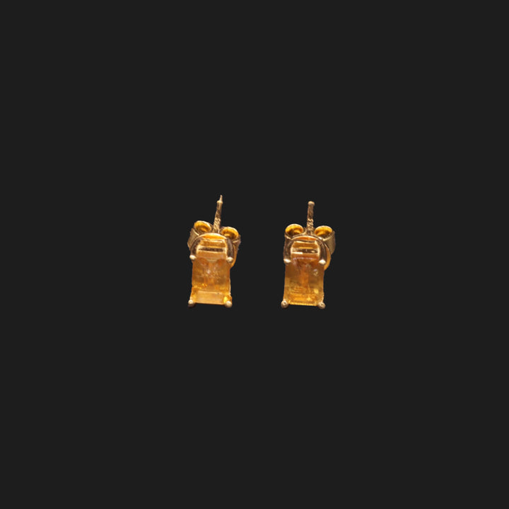 Princess Citrin Earring