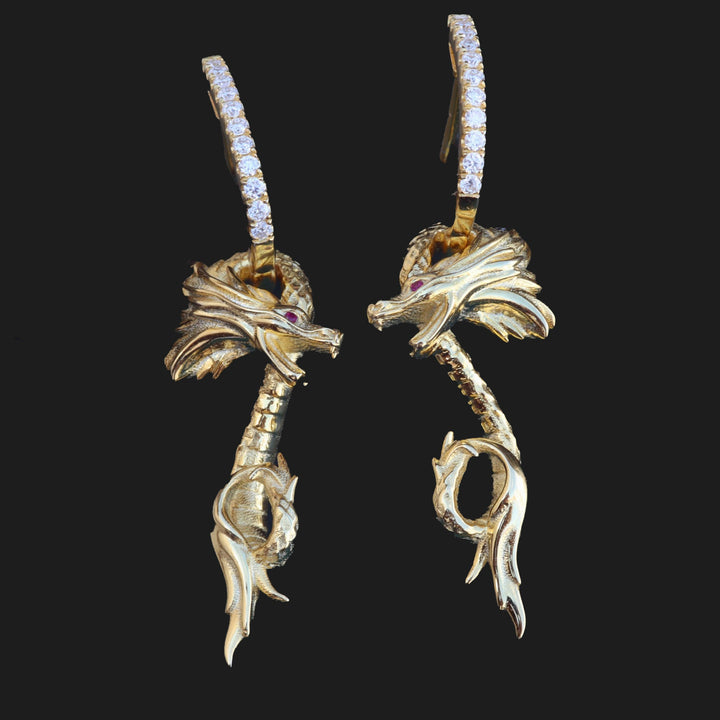 Earth Dragon Empire Earring