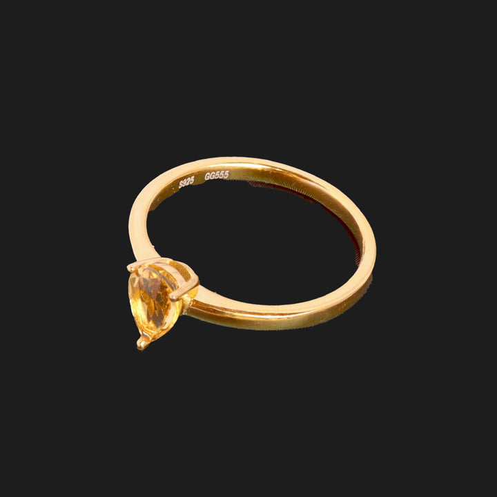 Empress Citrin Ring