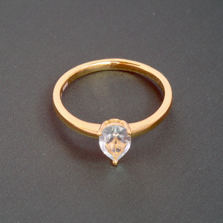 Empress Aquamarine Ring