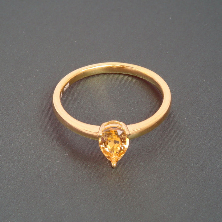 Empress Citrin Ring
