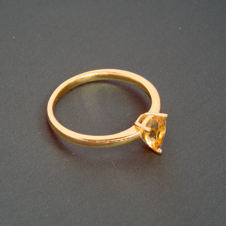 Empress Citrin Ring