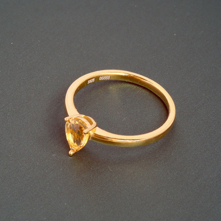Empress Citrin Ring