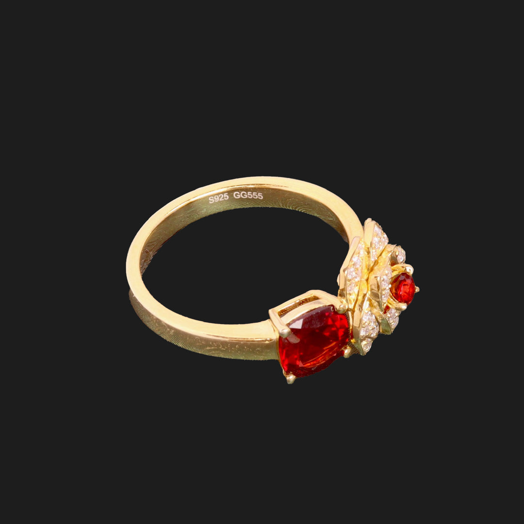 Love Garnet Ring